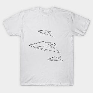 Give it a high fly folded paper airplane T-Shirt